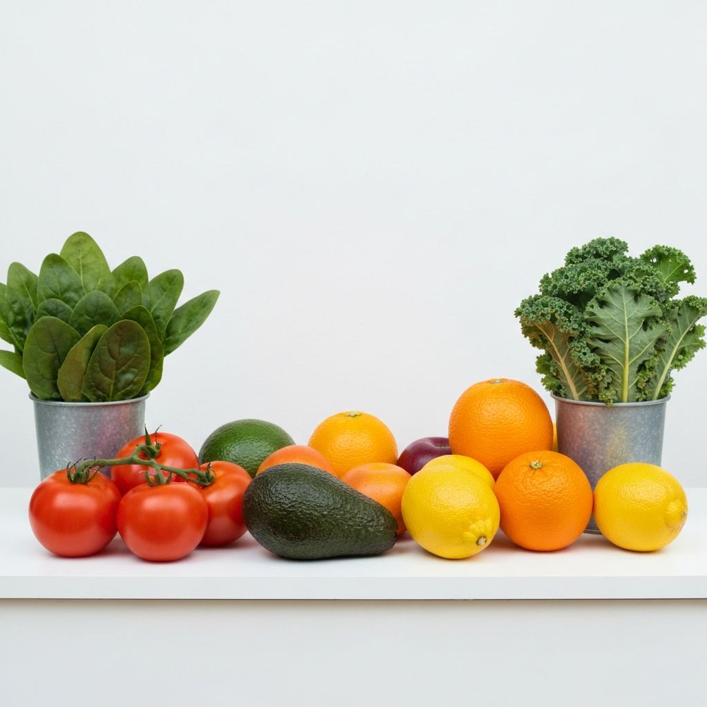 Świeże warzywa i owoce